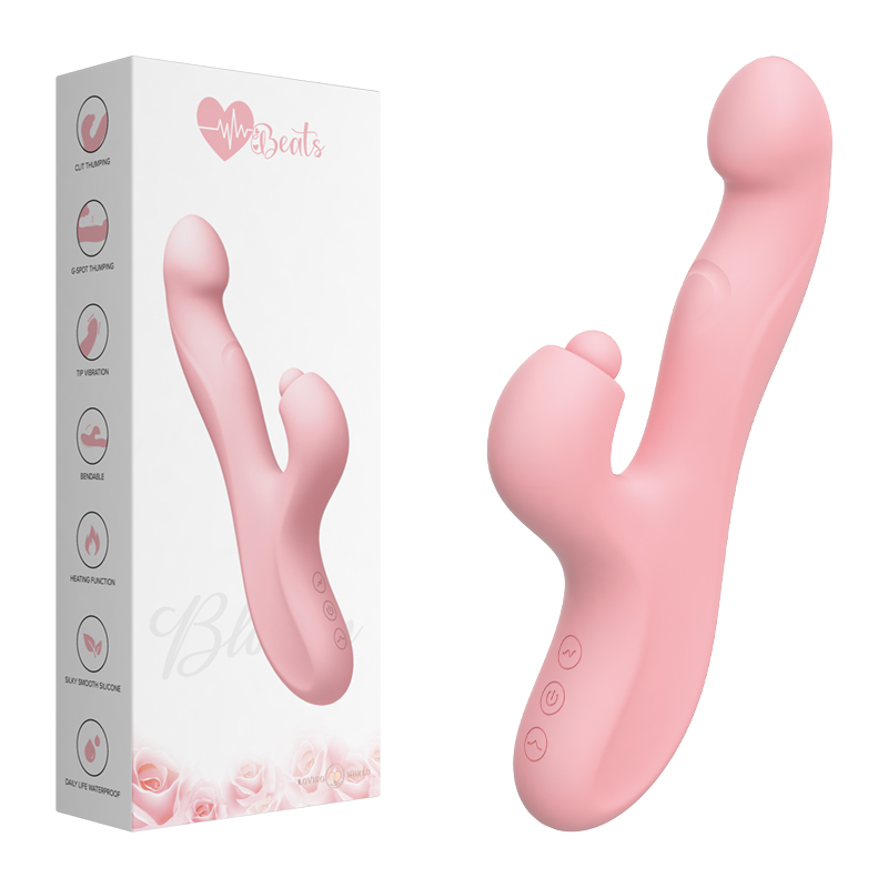 Clitorale en G-spot bonzende konijnenvibrator