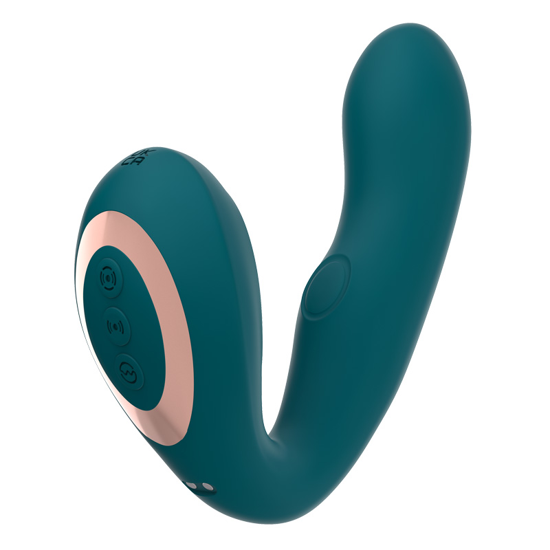 Clitorale en G-spot bonzende vibrator