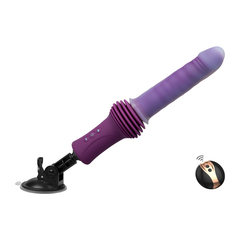 Dubbellaagse ultralange stuwende vibrator